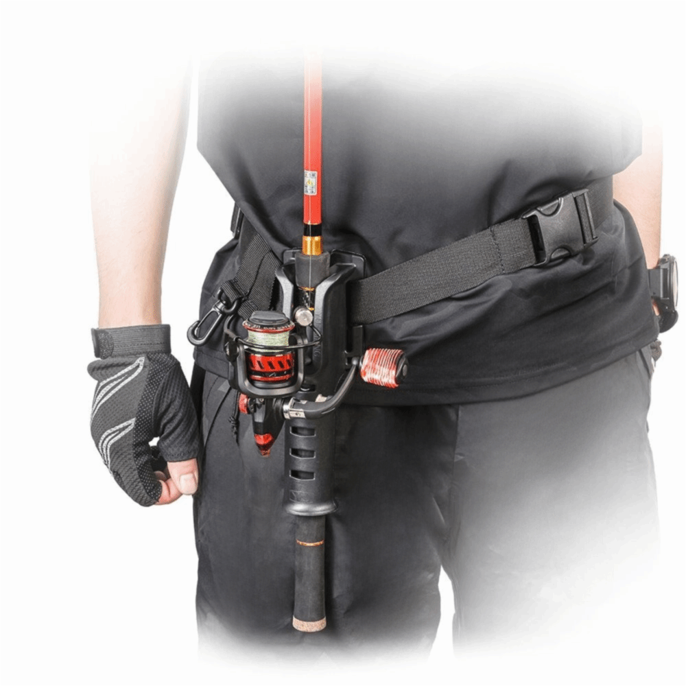 Fishing Rod Casting - Adjustable Fishing Rod Belt Holder Hanging