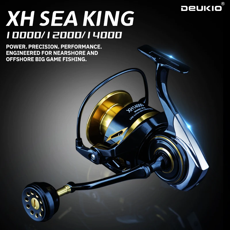 Abu Garcia Reel Max - DEUKIO Long Cast Spinning Reel 10000-14000