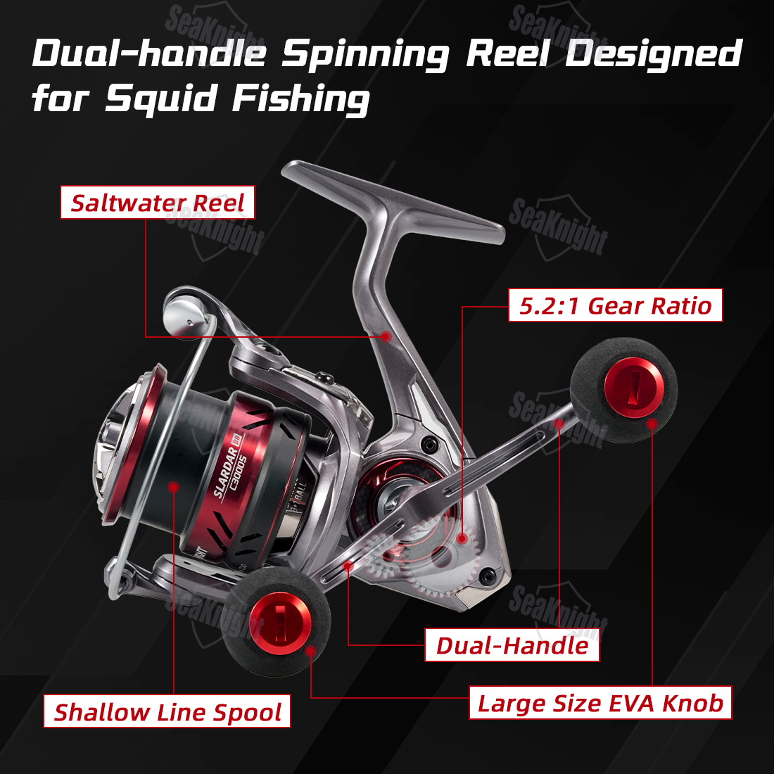 SeaKnight Brand SLARDAR BB Ser - огляд і ціна Daiwa Reel Bg