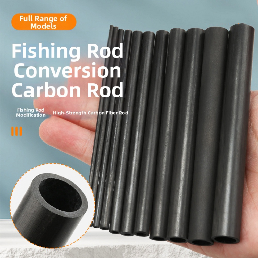 10cm Black Hollow Carbon Fiber - огляд і ціна Fishing Rod Repair Kit