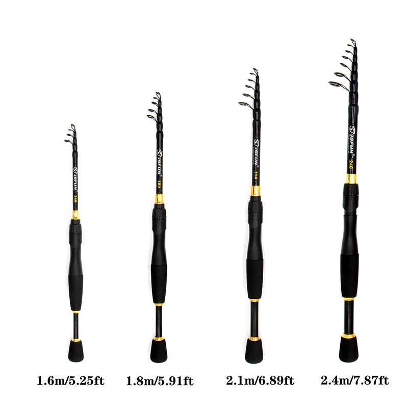 JSFUN Telescopic Fishing Rod   - огляд і ціна Fishing Rod Spinning
