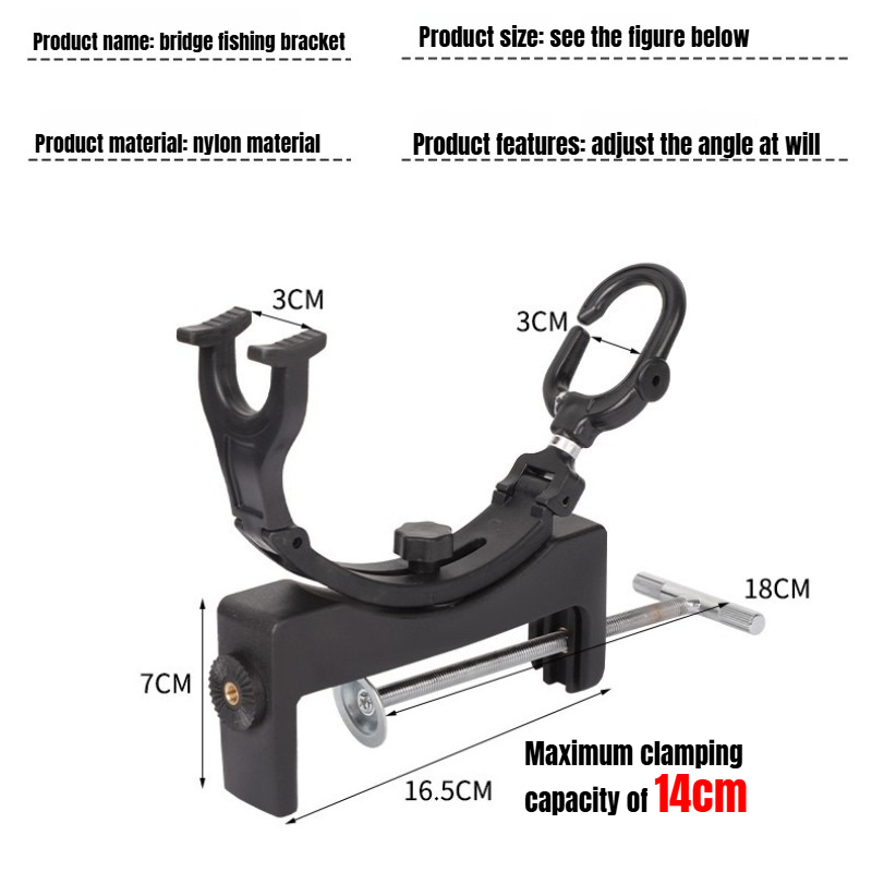 360° Rotating Adjustable Heavy - огляд і ціна Fishing Rod Rack