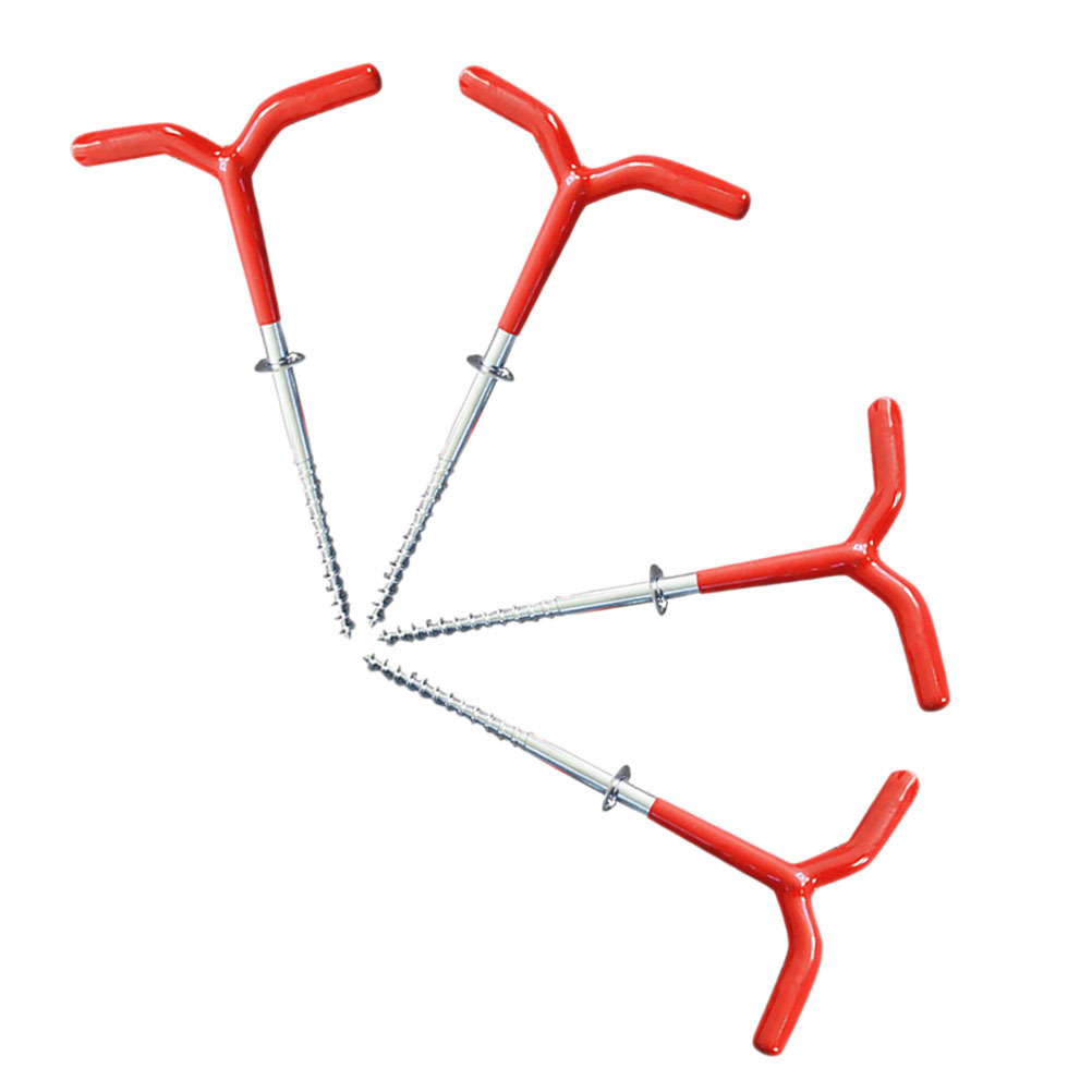 4pcs Ice Nail Anchors Metal Ru - огляд і ціна Fishing Rod Ice
