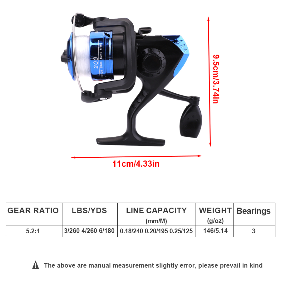 FTK 1.8M Portable Spinning Fis - огляд і ціна Fishing Rod Combo